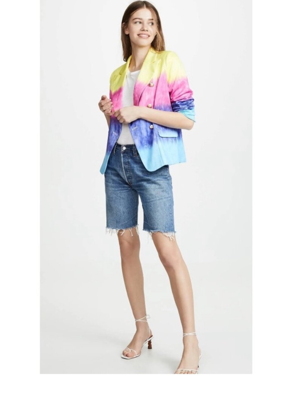 Lioness Palermo Blazer Tie Dye Size XS - Picture 2 of 11